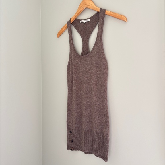 Urban Behavior Womens Size XS Knitted Tank Racerback Quiet Luxury Office Chic - Picture 2 of 12